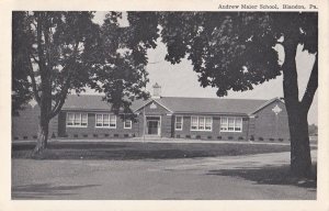 Postcard Andrew Maier School Blandon PA