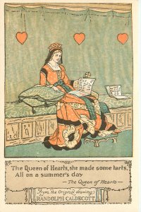 Caldecott Postcard The Queen Of Hearts Made Some Tarts C 5 Fairy Tales