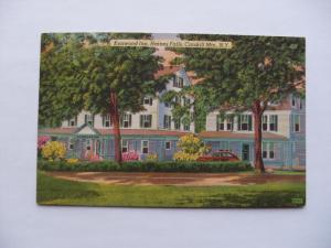 Linen KENWOOD INN HOTEL Catskill Mountains HAINES FALLS NY unused Postcard y5726