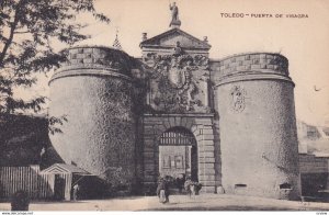 TOLEDO, Castilla-La Mancha, Spain, PU-1911; Puerta De Visagra