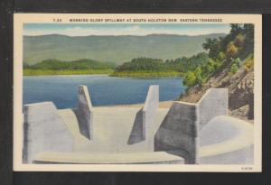 Morning Glory Spillway,South Holston Dam,TN Postcard 