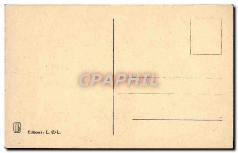 Old Postcard Moroccan Man Morocco