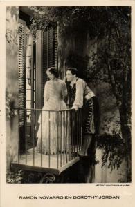 CPA RAMON NOVARRO EN DOROTHY JORDAN Artiste Cinéma Film  (18568)