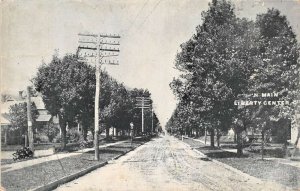 Liberty Center Ohio North Main Street Vintage Postcard AA111005
