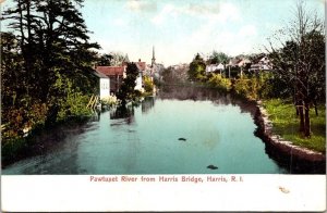Rhode Island Harris , Pawtuxet River from Harris Bridge