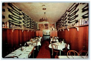 1960 Dining Room Interior Mason Hotel Claremore Oklahoma OK Unposted Postcard