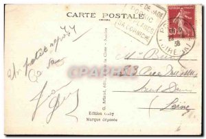 Old Postcard Pornic (L inf) Le Chateau st Church