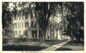 Real Photo - Equinox Hotel - Manchester, Vermont