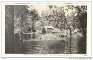 Swimming Pool, Sequoia Gardens, Near Santa Cruz, California, 1910-1920s