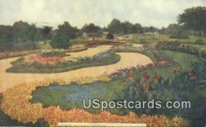 Floral Garden, Como Park in St. Paul, Minnesota