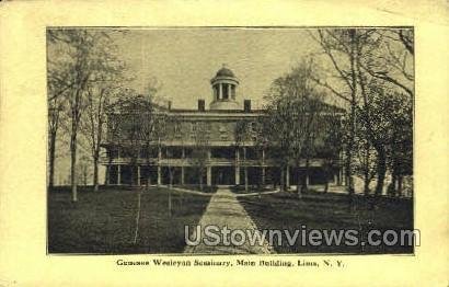 Genesee Wesleyan Seminary in Lima, New York