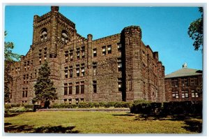 c1960 Central High School Exterior Building Sioux City Iowa IA Vintage Postcard