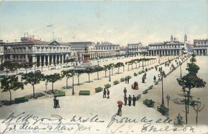 Uruguay Montevideo Plaza Independencia 1906 postcard 