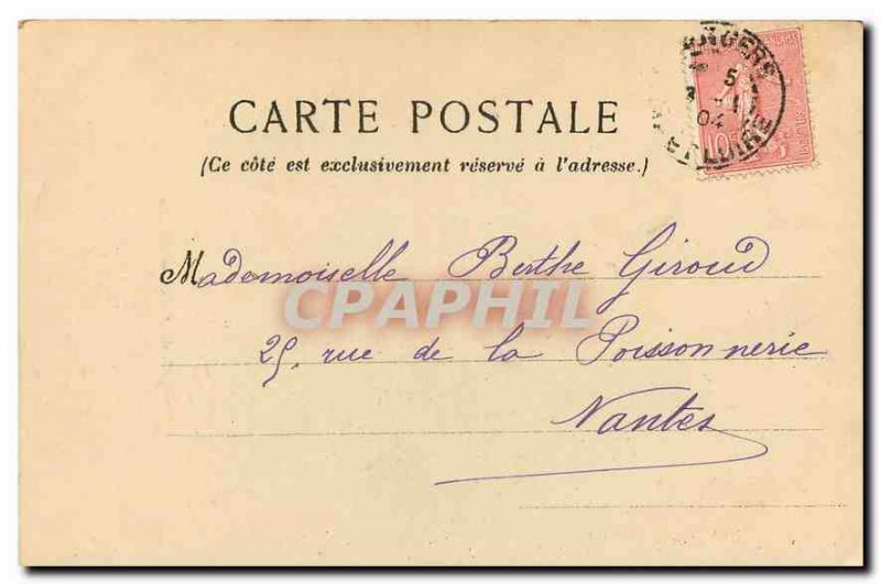 Old Postcard N D Paris Apse