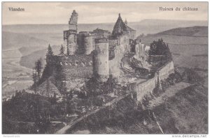 Ruines du chateau, Vianden, LUXEMBOURG, 00-10s