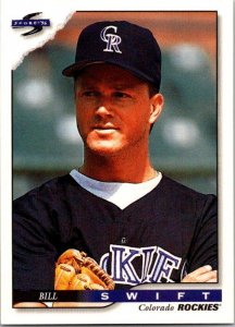 1996 Score Baseball Card Bill Swift Colorado Rockies sk20751