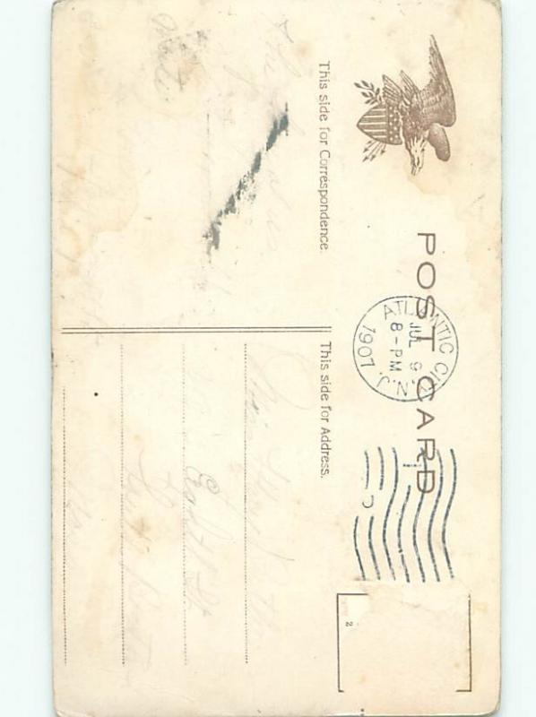 Divided-Back PRETTY WOMAN Risque Interest Postcard AA7782