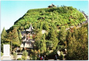 VINTAGE CHINA ILLUSTRATED MAXIMUM POSTCARD INNER MONGOLIA: TOMB OF WANG ZHAOJUN