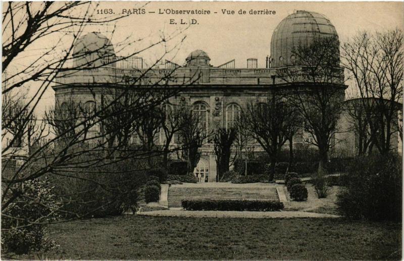 CPA PARIS 14e L'Observatoire vue de derriere ed. E.L.D. (577449)