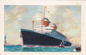 American Flag Luxury Liner S S America 1960