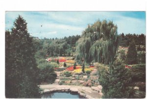 Rock Garden, Hamilton, Ontario, Vintage 1959 Chrome Postcard