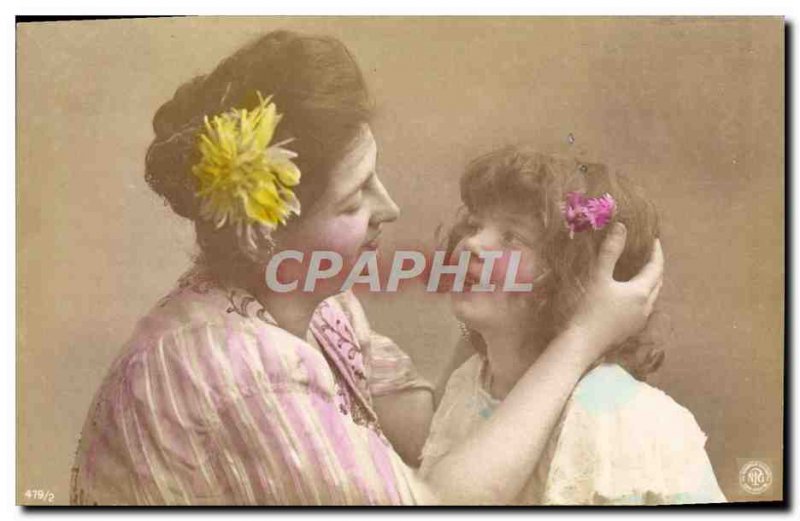 Old Postcard Fantaisie Child