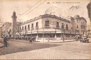 BF8543 le theatre et le cafe types chariot tunisia   Tunisia