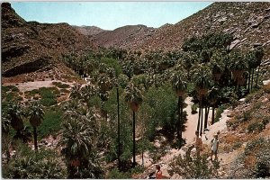 Chrome MOUNTAINS SCENE Palm Springs - Near Anaheim & Los Angeles CA AH7748