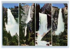Vintage Yosemite National Park, California, Yosemite, Nevada. Postcard P155E