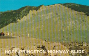 Canada Hope-Princeton Highway Slide British Columbia