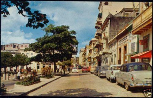 porto rico, SAN JUAN, Old San Francisco Street, Cars