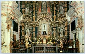 Postcard - High Altar, Mission San Xavier Del Bac - Tucson, Arizona