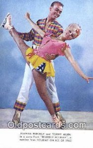 Juanita Percelly,Tommy Allen, Holiday On Ice 1965, Miami Beach, FL USA Unused...