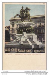 Italy Milano - Monumento A Vittorio Emanuele II 00´s