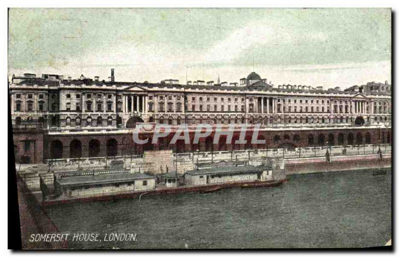 Postcard Old Somerset House London