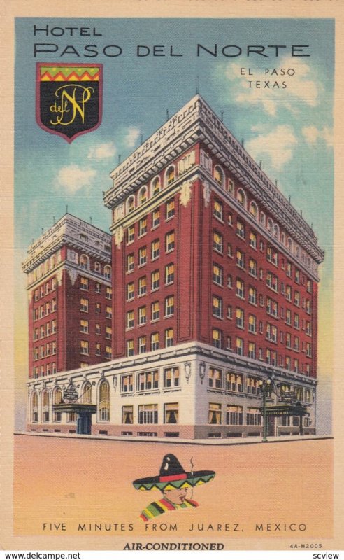 EL PASO , Texas , 1930-40s ; Hotel Paso Del Norte