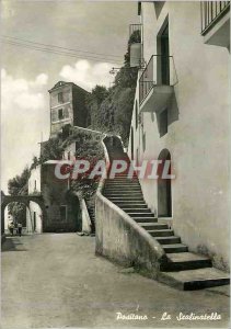 Modern Postcard Positano La Scalinatella