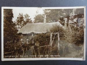 Dorset NR DORCHESTER Birthplace of the Late THOMAS HARDY c1931 RP Postcard