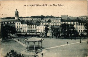 CPA ROCHEFORT-sur-MER La Place Colbert (666929)