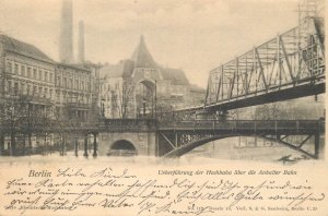 Germany Berlin elevated railway 1902