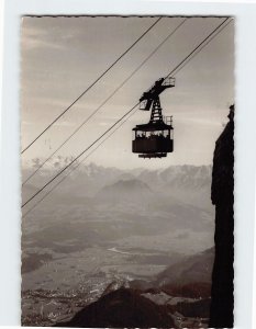 Postcard Untersbergseilbahn, St. Leonhard, Austria