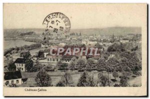 Postcard Old Chaetau Salins