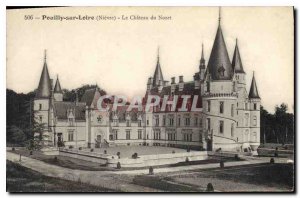 Postcard Old Pouilly sur Loire Nievre Chateau du Nozet