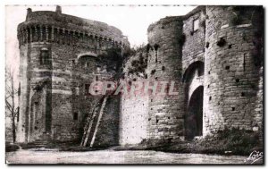 Postcard Old Dinan Chateau de Duchess Anne