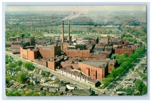 1957 Aerial View of Factory, Kodak Park in Rochester New York NY Postcard 