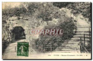 Postcard Old Paris Buttes Chaumont A Site