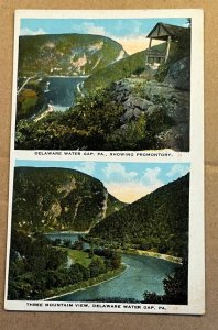 VINTAGE POSTCARD - UNUSED - DELAWARE WATER GAP, PA