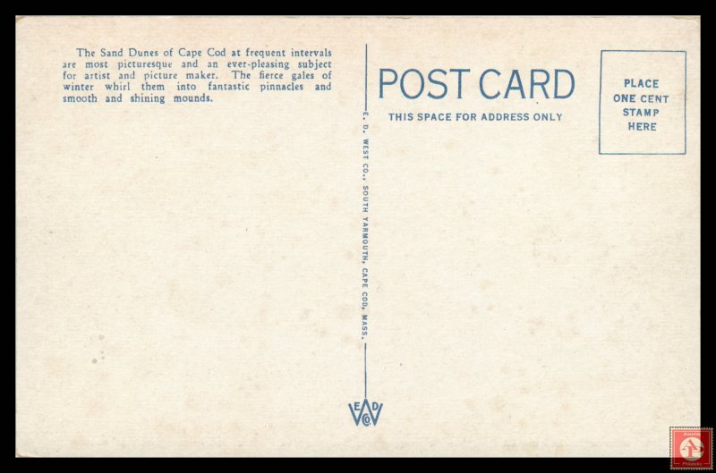 Cape Cod Sand Dunes, Mass