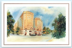 WASHINGTON D.C. ~ Artist View RENAISSANCE MAYFLOWER HOTEL c1990s ~4x6 Postcard