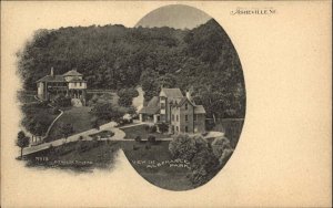 Asheville North Carolina NC Albemarle Park Homes c1905 Postcard